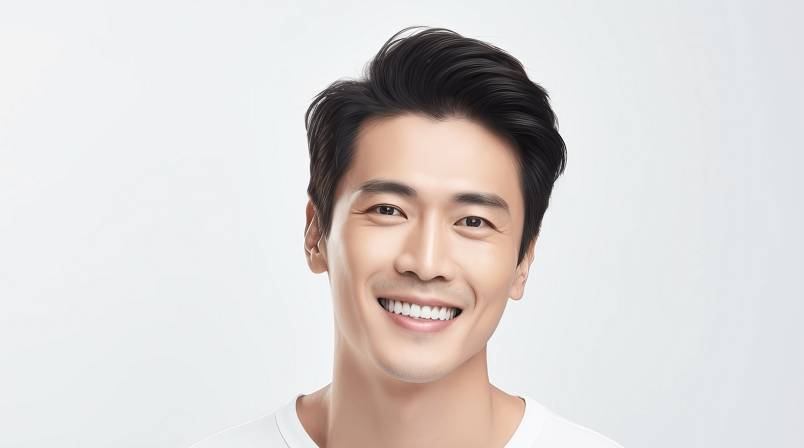 handsome smile man smile